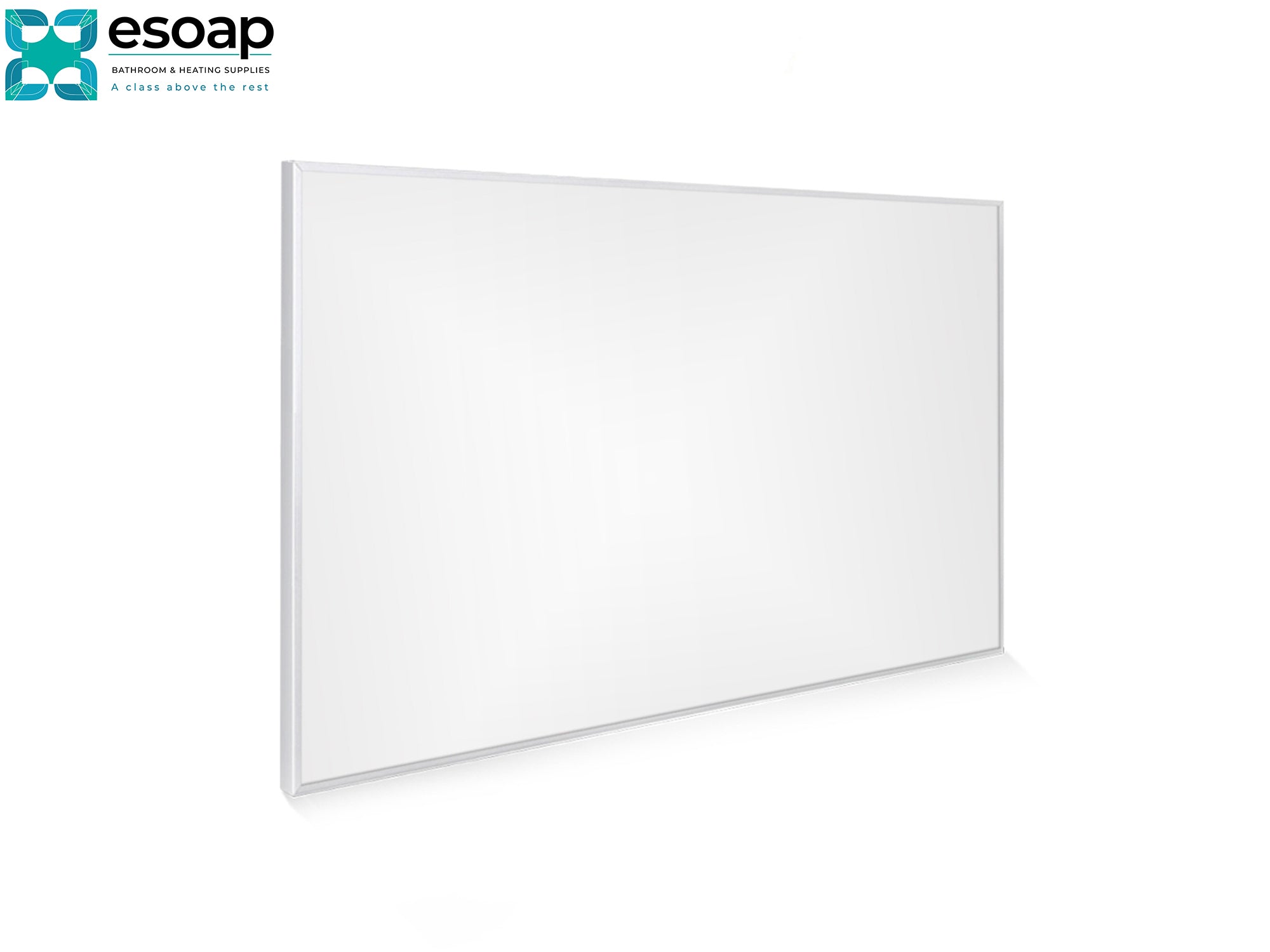 900W Classic Infrared Heating Panel White front side of the white panel - Esoap
