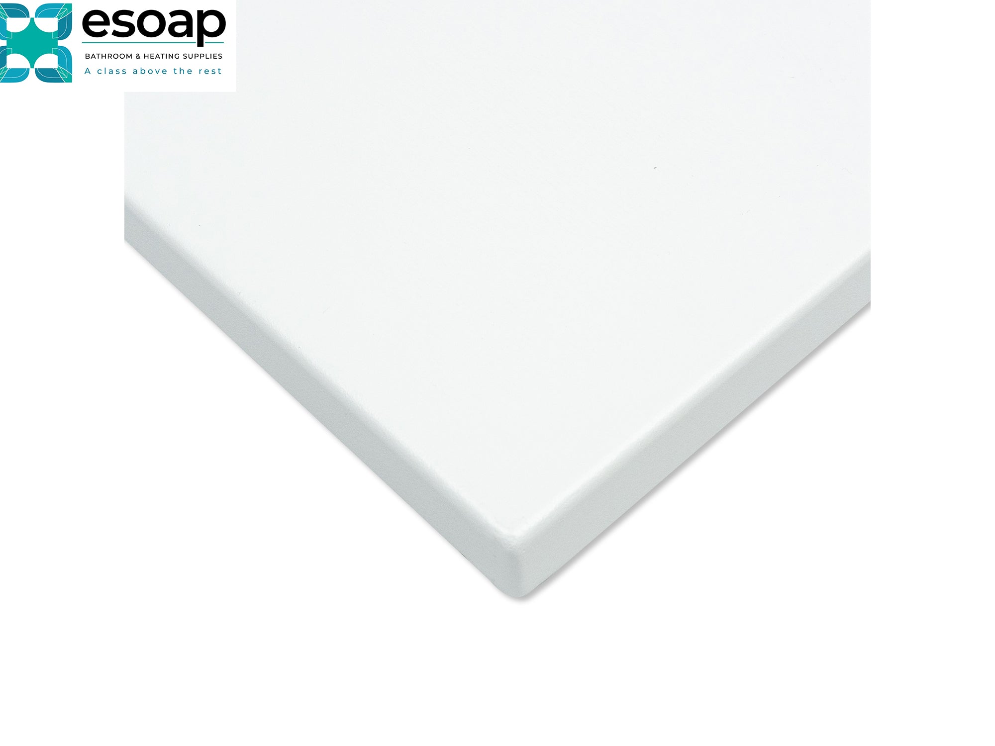 580W Premium Frameless Infrared Heating Panel with Esoap logo on a white background