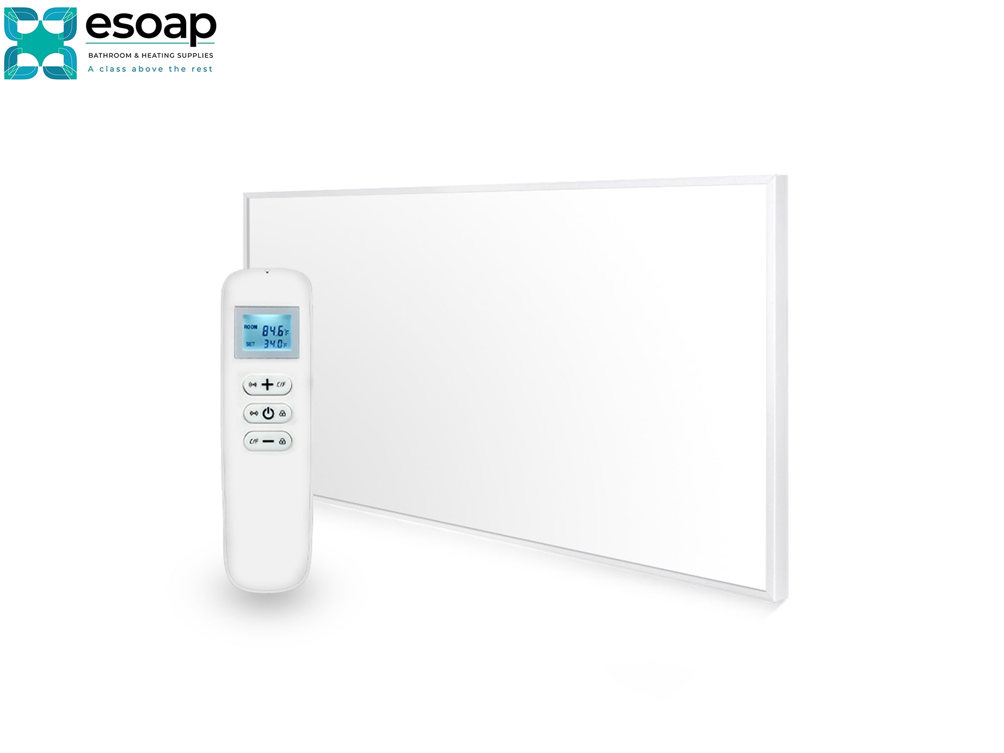 580W Nexus Wi-Fi Infrared Heating Panel remote specifications