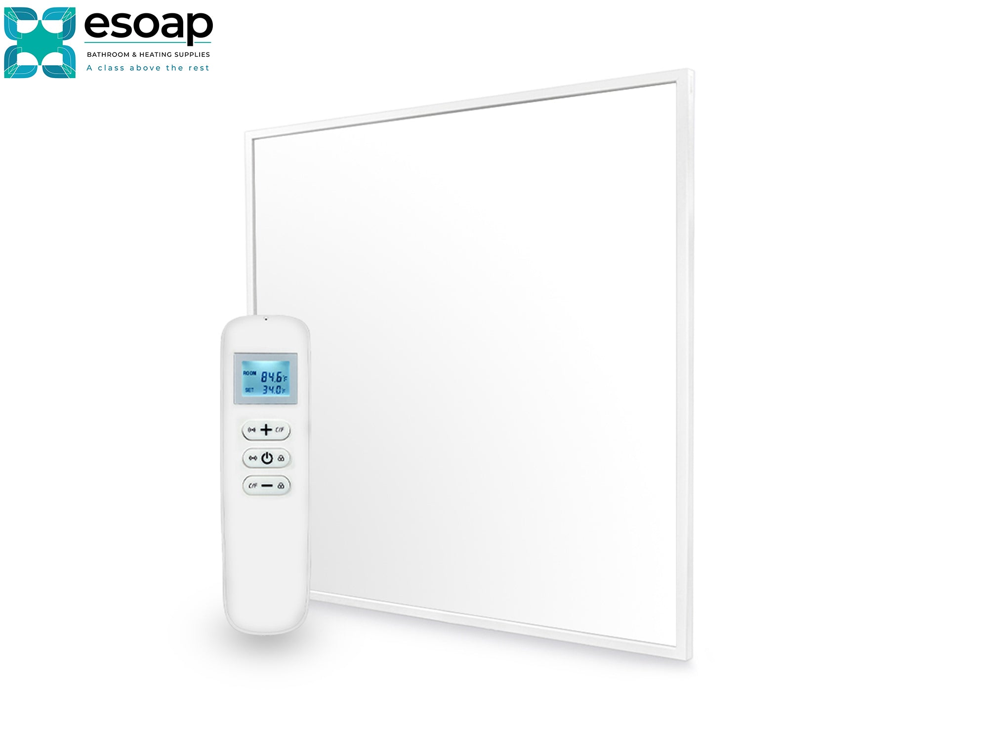 350W Nexus Wi-Fi Infrared Heating Panel with size of 600 x 600mm