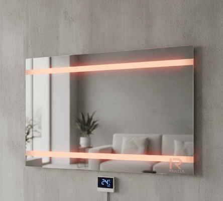 Mirror IR Panels For Hallway