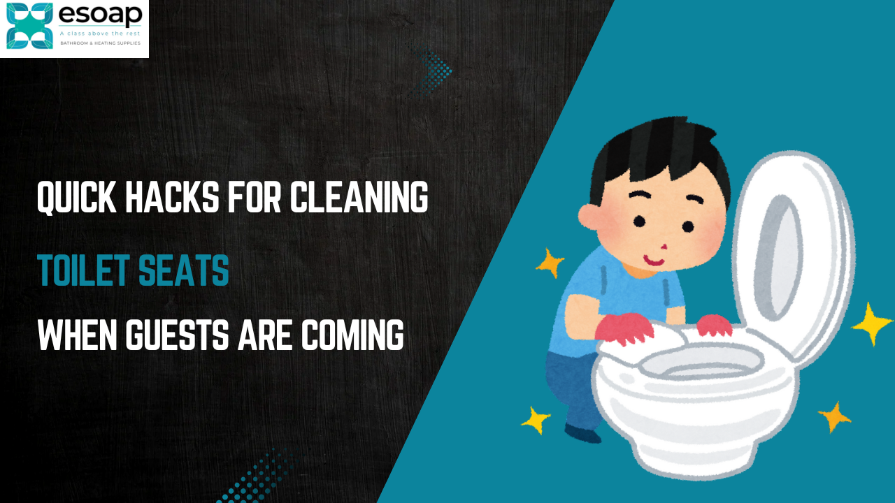 Quick Hacks for Cleaning Toilet Seats When Guests Are Coming