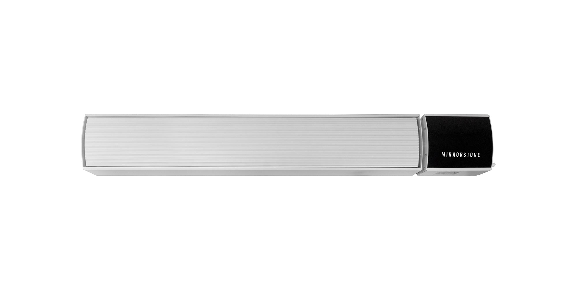 1.8kW Zenos infrared Bar Heater White With Wi-Fi Face
