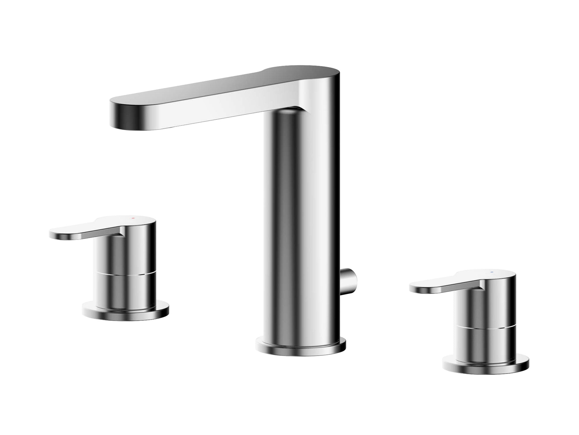 Practical Chrome Mono Bidet Tap with easy-to-use Pop Up Waste, a hygienic addition to UK bathrooms.
