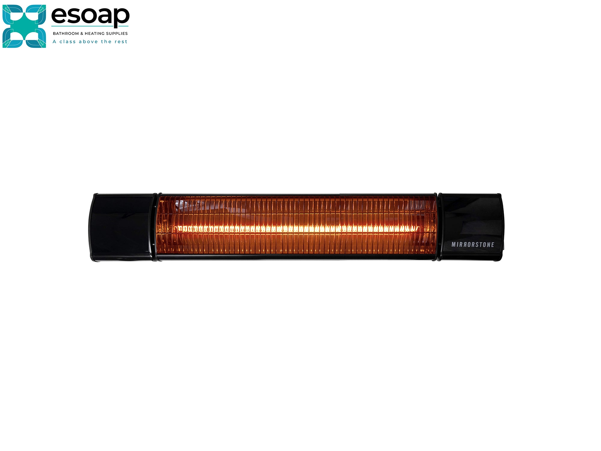 2.4kW Athena Infrared Bar Heater with visible branding on a white background