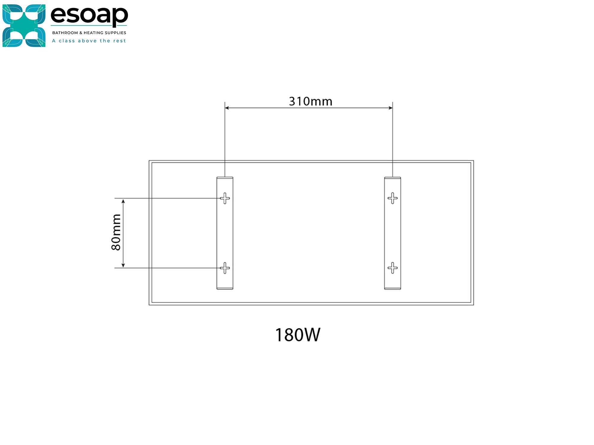 180W Classic Infrared Heating Panel | Infrared Heaters