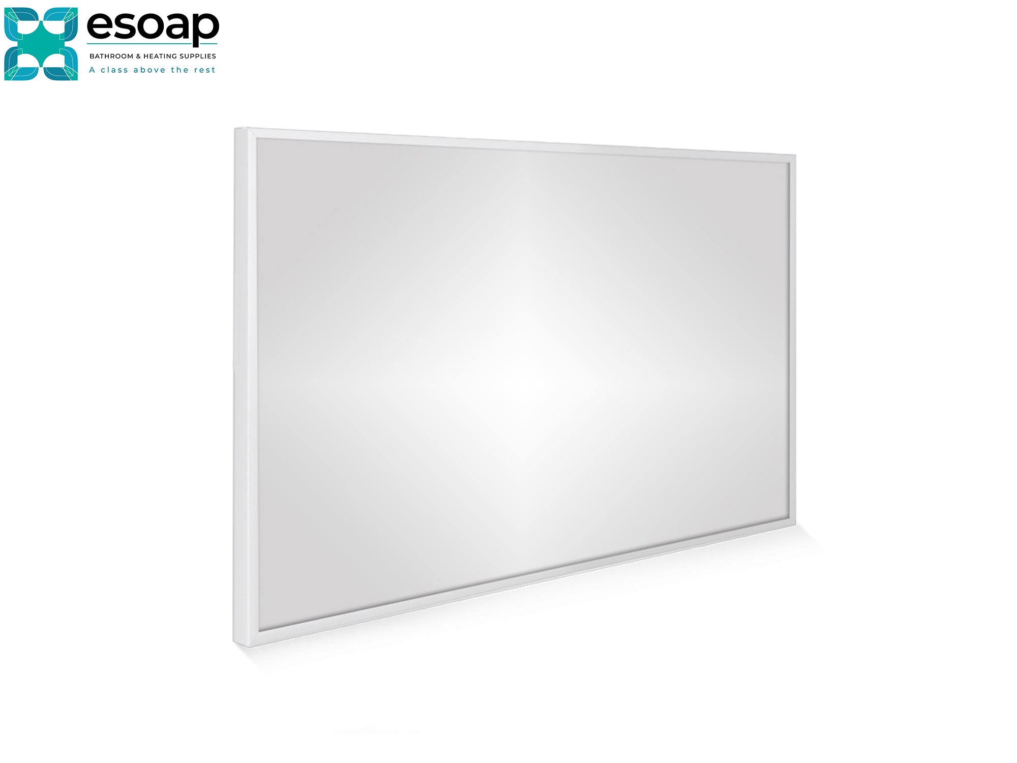 900W Classic Infrared Heating Panel Black panel front - Esoap