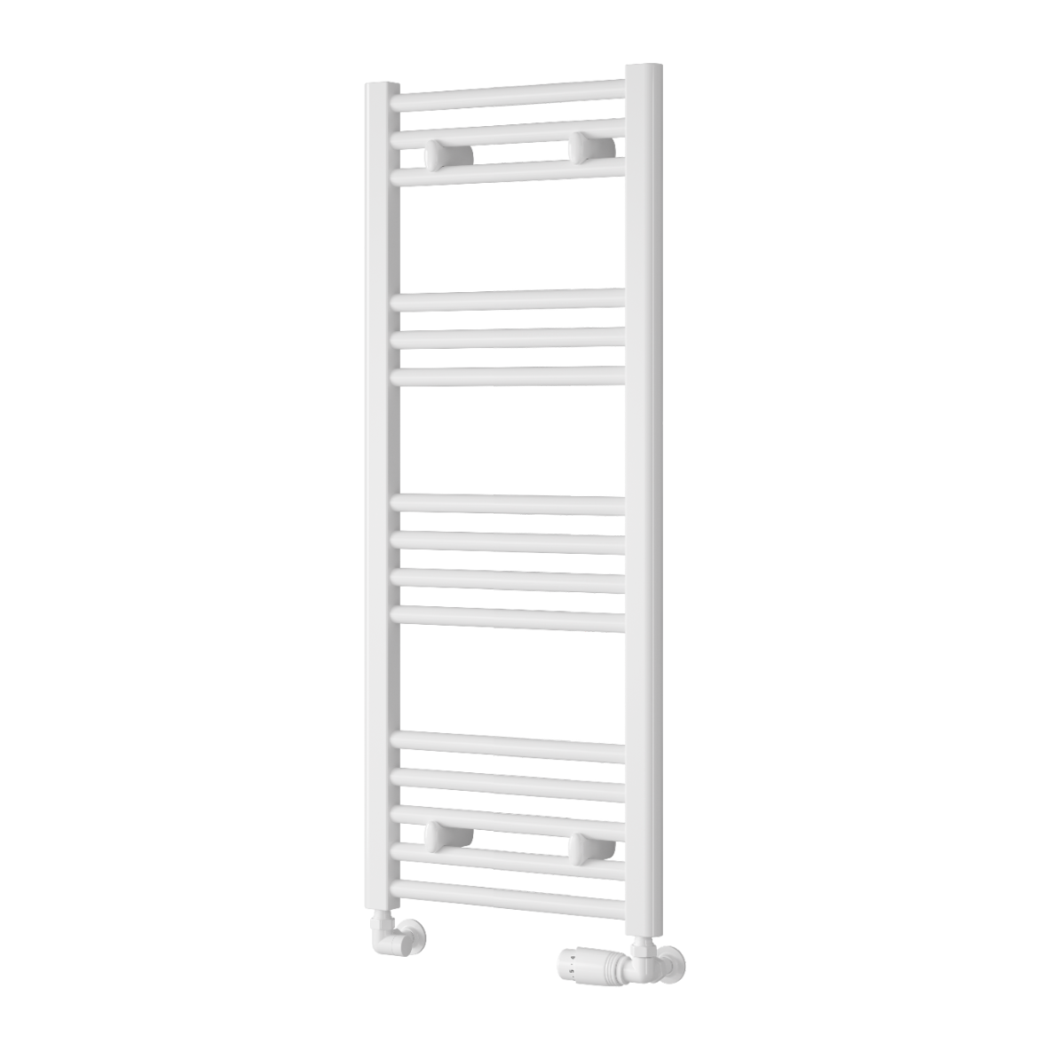 Reina Capo Flat 1000x400 White Towel Rail