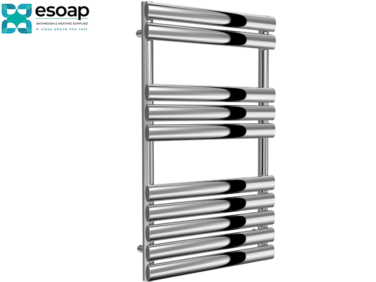 Reina Helin 826x500 Polished Stainless Steel Designer Radiator
