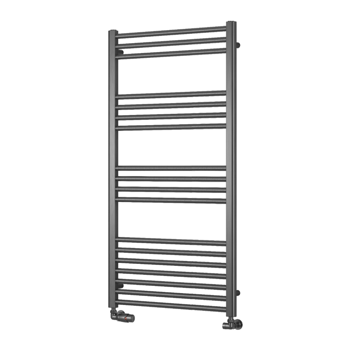 Reina Ottone 1200x600 Brushed Gun Metal Towel Rail