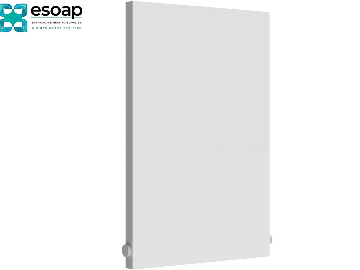Reina Slimline Horizontal 600x400 White Designer Radiator
