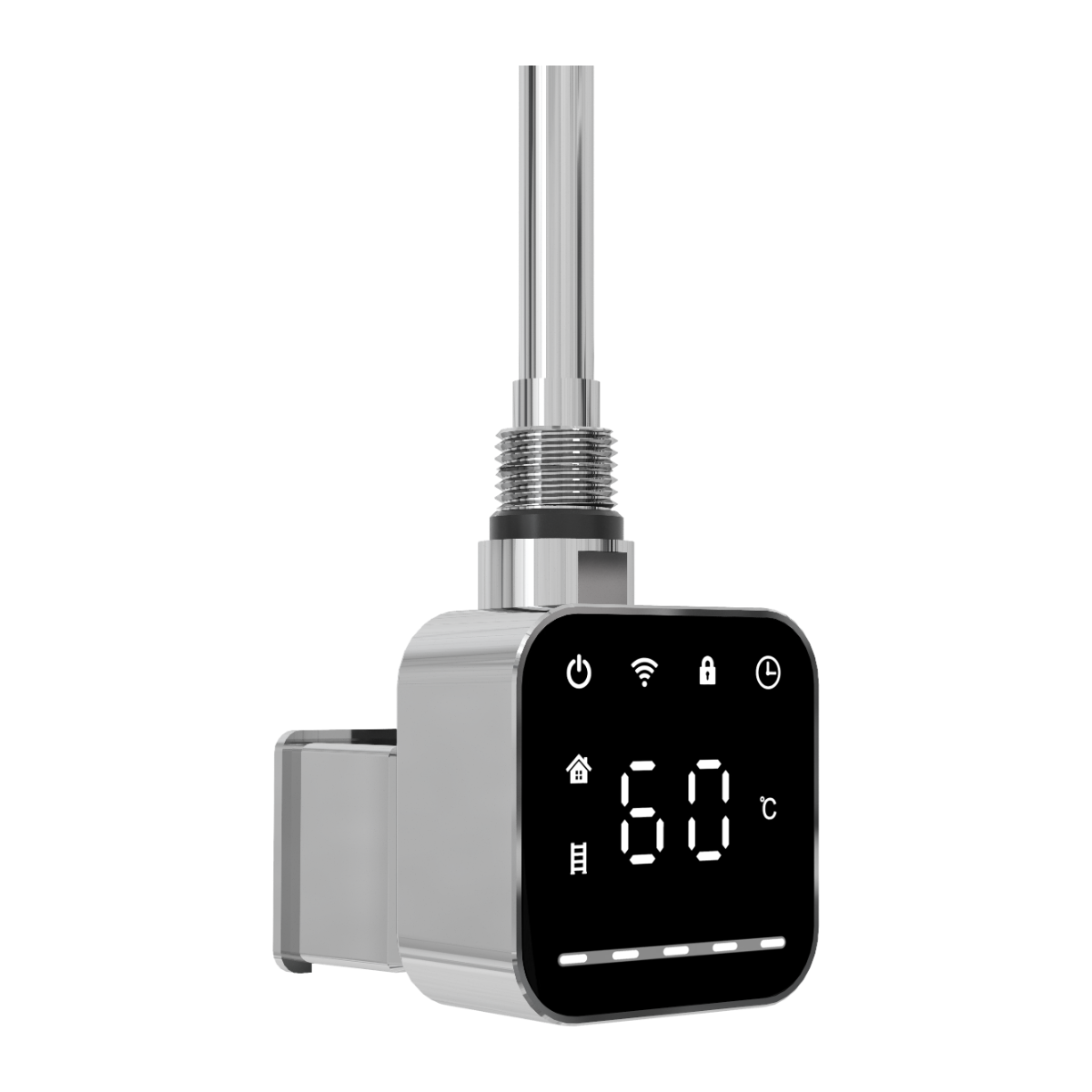 Image of Reina Square Thermostatic WIFI Element 600W Chrome