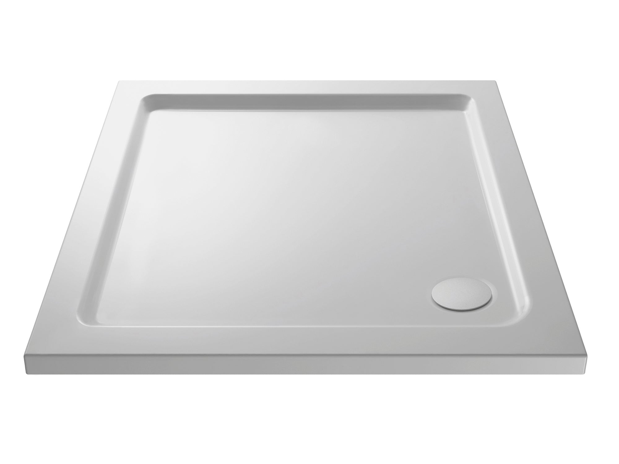 Nuie Square Shower Tray 700 x 700mm - White