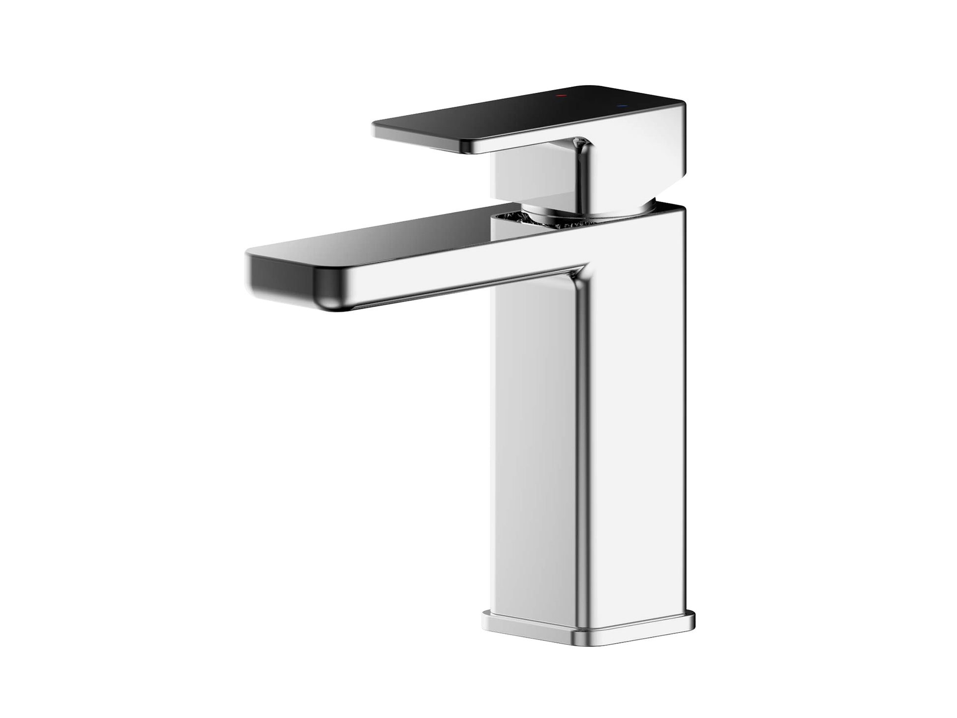 Nuie Windon Chrome Mono Basin Mixer Tap with a sleek, contemporary design.