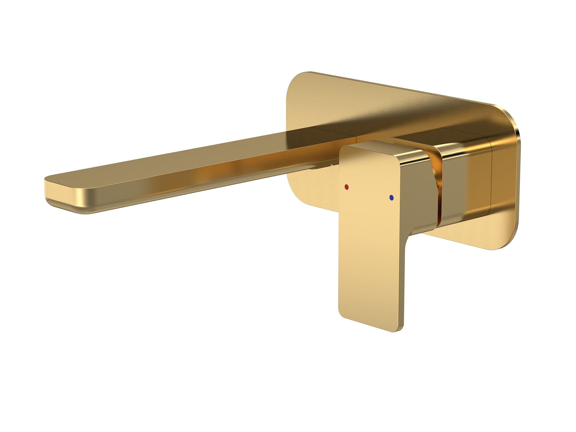 Brushed Brass single lever Basin Mixer Tap