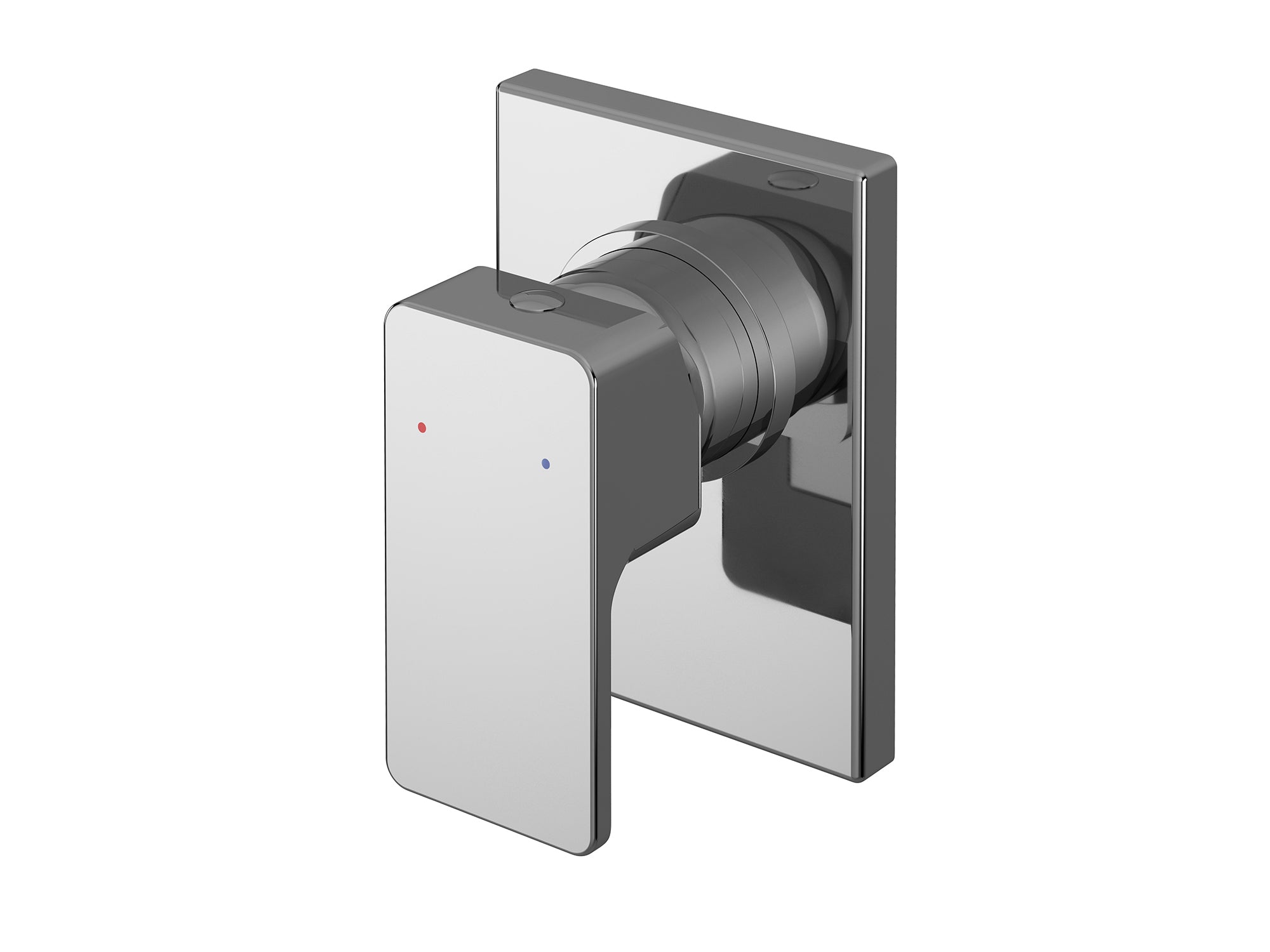 Windon single handle chrome shower valve installed on tiled wall